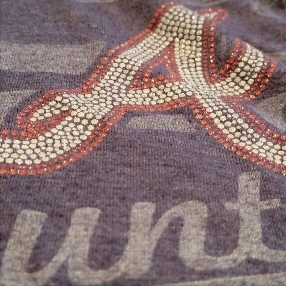 Majestic Blue Braves Country Tee - Picture 4 of 4